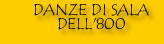 Danze di sala dell'ottocento